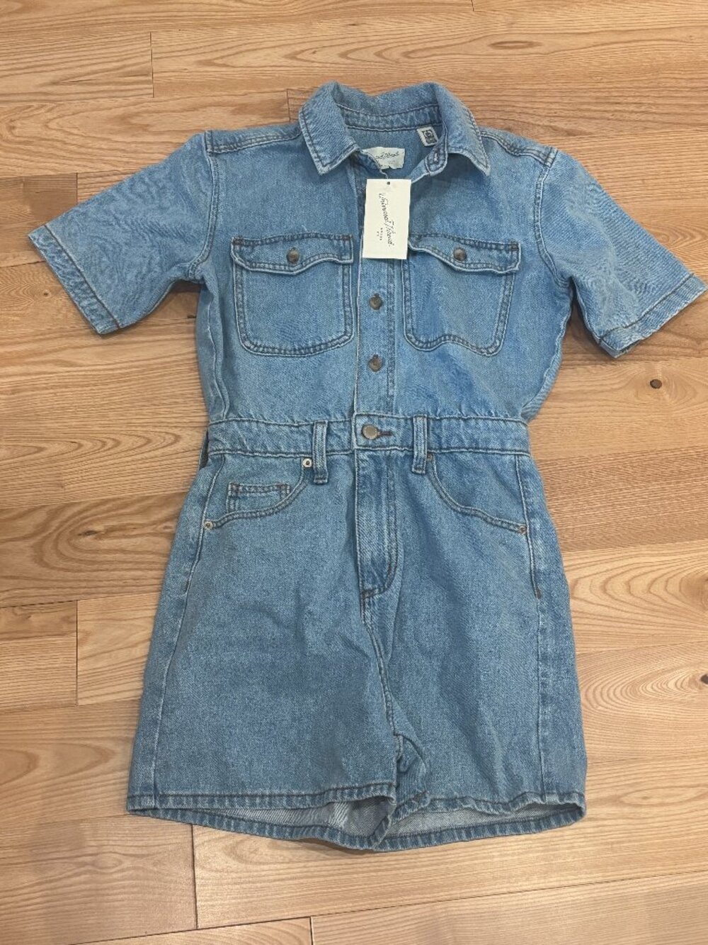 Universal Thread Women's Jean Romper NWT | Size 0